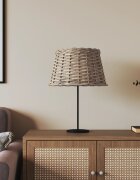 vidaXL Абажур за лампа кафяв Ø38x23 см ракита