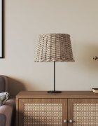 vidaXL Абажур за лампа кафяв Ø40x26 см ракита