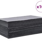 vidaXL Абсорбиращи масло подложки 100 бр. сиви 40x50 см