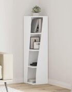 vidaXL Ъглов шкаф 275x27x102см Инженерна дървесина