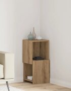 vidaXL Ъглов шкаф 305x30x65см Инженерна дървесина Дъб