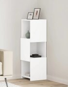 vidaXL Ъглов шкаф 305x30x95см Инженерна дървесина