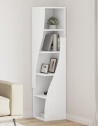 vidaXL Ъглов шкаф 32x32x140см Инженерна дървесина