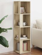 vidaXL Ъглови шкафове 33 x 33 x 132 cm Engineered wood Дъб сонома