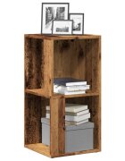 vidaXL Ъглови стелажи 33 x 33 x 67 cm Engineered wood Старо дърво