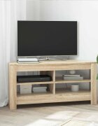 vidaXL Ъгловшкафзателевизор 102 x 405 x 45 см Сонома дъб