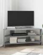 vidaXL Ъгловшкафзателевизор 102x405x45см Сив Сонома