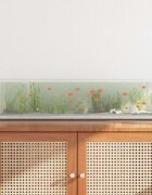 vidaXL Аквариум със съхранение Прозрачен 80 x 20 x 20 см Стъкло