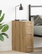 vidaXL Аптекарски шкаф 20 x 455 x 60 см Инженерна дървесина