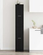 vidaXL Аптекарски шкаф Модел Модел 30 x 41 x 1745 см Черния дъб