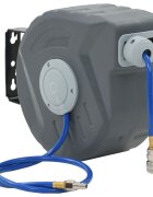 vidaXL Автоматична макара с маркуч за въздух 1/4" 12 м