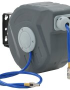 vidaXL Автоматична макара с маркуч за въздух 3/8" 12 м