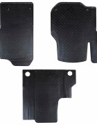 vidaXL Автомобилен килим 3 бр. подходящ за VW CRAFTER 2017- Каучук