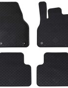 vidaXL Автомобилен килим 4 бр. подходящ за Audi Q3 2019-2025 Каучук