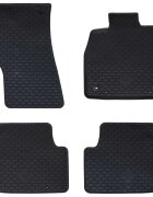 vidaXL Автомобилен килим 4 бр. подходящ за Seat LEON 2020- Каучук