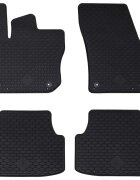 vidaXL Автомобилен килим 4 бр. подходящ за VW TIGUAN TDI 2024- Каучук