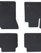 vidaXL Автомобилен килим 4 бр. Подходящо за Ford Focus 2018- 4D Афт.