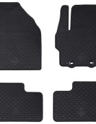 vidaXL Автомобилен килим 4 бр. Подходящо за Toyota AYGO X 2022- Каучук