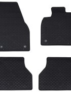 vidaXL Автомобилен килим 4 бр. подходящо за VW CADDY 2020- Каучук