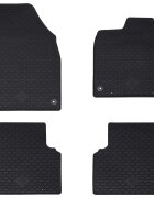 vidaXL Автомобилен килим 4 бр. Подходящо за VW ID.3 2019- Каучук