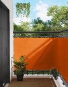 vidaXL Балконен екран 110 x 700 см Оксфордска тъкан Правоъгълна