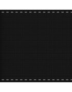 vidaXL Балконски параван черен 75x500 см HDPE