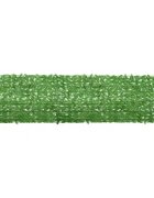 vidaXL Балконски параван със зелени листа 400x100 см