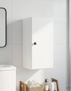 vidaXL Банен стенен шкаф BREDA Бяло 30 x 31 x 59 см