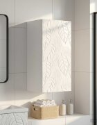 vidaXL Банен стенен шкаф DELFT Бял гланц 30 x 31 x 59 см