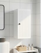 vidaXL Банен стенен шкаф EDE Бял гланц 30 x 31 x 59 см
