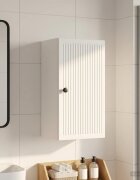vidaXL Банен стенен шкаф EDE Бяло 30 x 31 x 59 см Инженерна дървесина