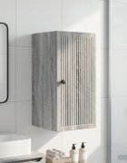 vidaXL Банен стенен шкаф EDE Сив Сонома 30 x 31 x 59 см