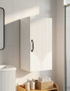 vidaXL Банен стенен шкаф HOORN Бяло 30 x 31 x 59 см