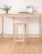 vidaXL Бар маса 180x80x110 см борово дърво масив