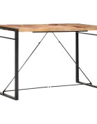 vidaXL Бар маса 180x90x110 см акациево дърво масив
