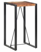 vidaXL Бар маса 60x60x110 см акациево дърво масив