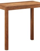 vidaXL Бар маса акация масив с меден финиш 110x55x106 см