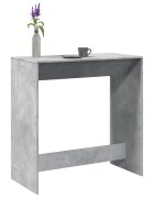 vidaXL Бар маса бетонно сива 102x50x1035 см инженерно дърво
