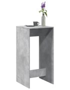 vidaXL Бар маса бетонно сива 51x50x1035 см инженерно дърво