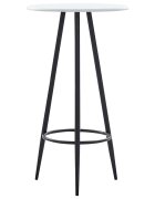 vidaXL Бар маса бяла 60x1075 см МДФ