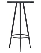 vidaXL Бар маса черна 60x1075 см МДФ