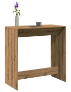 vidaXL Бар маса дъб артизан 102x50x1035 см инженерно дърво
