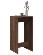 vidaXL Бар маса кафяв дъб 51x50x1035 см инженерно дърво