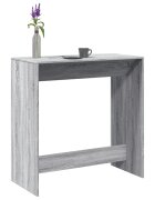 vidaXL Бар маса сив сонома 102x50x1035 см инженерно дърво