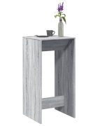 vidaXL Бар маса сив сонома 51x50x1035 см инженерно дърво