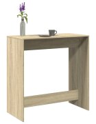 vidaXL Бар маса сонома дъб 102x50x1035 см инженерно дърво