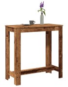 vidaXL Бар маса старо дърво 102x50x1035 см инженерно дърво
