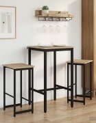 vidaXL Бар стол 2 бр. Дъб сонома 40 x 32 x 74 см Инженерна дървесина