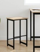 vidaXL Бар стол Дъб сонома 40 x 32 x 64 см Инженерна дървесина