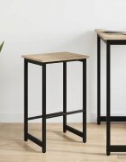 vidaXL Бар стол Дъб сонома 40 x 32 x 74 см Инженерна дървесина